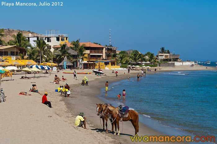 Hotel Angeles Del Mar Máncora Exterior foto